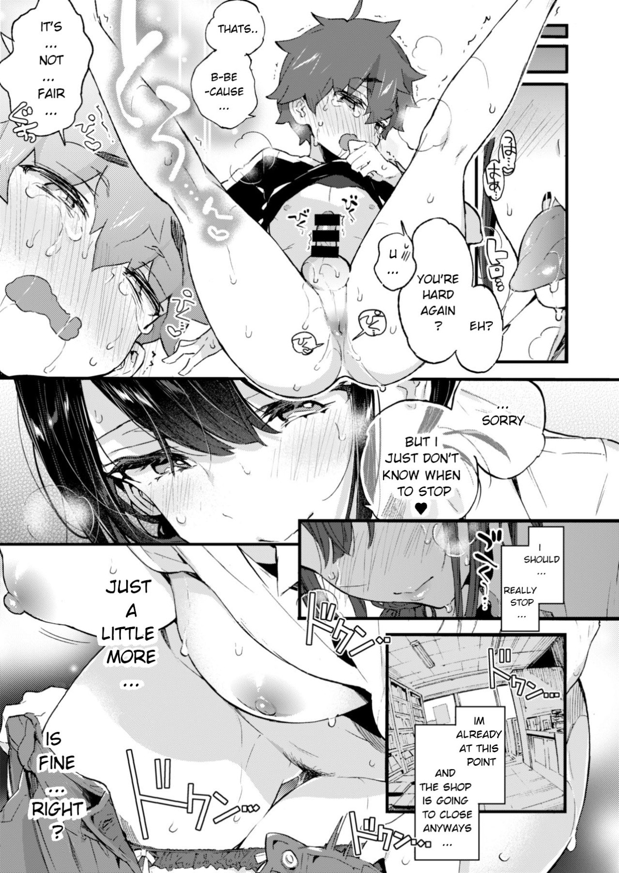 Hentai Manga Comic-Me And The Bookstore Onee-san-Read-19